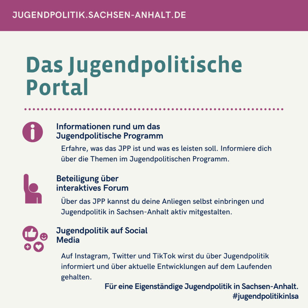 Erklärung Jugendpolitisches Portal