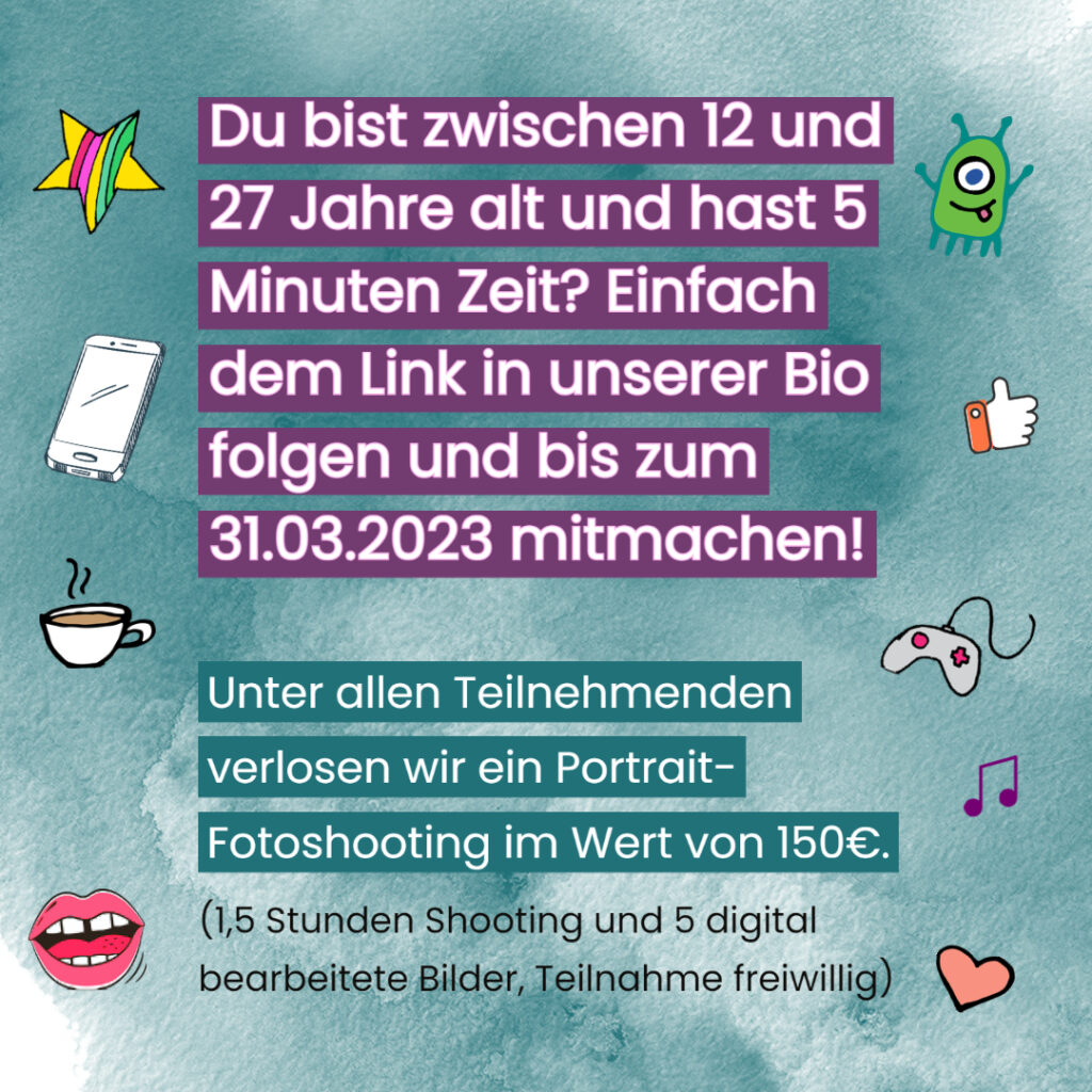 Jugendbefragung Teilnahmebedingungen