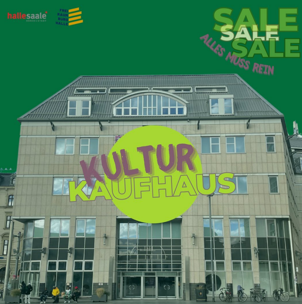 Kaufhaus mit Beschriftung Kultur Kaufhaus